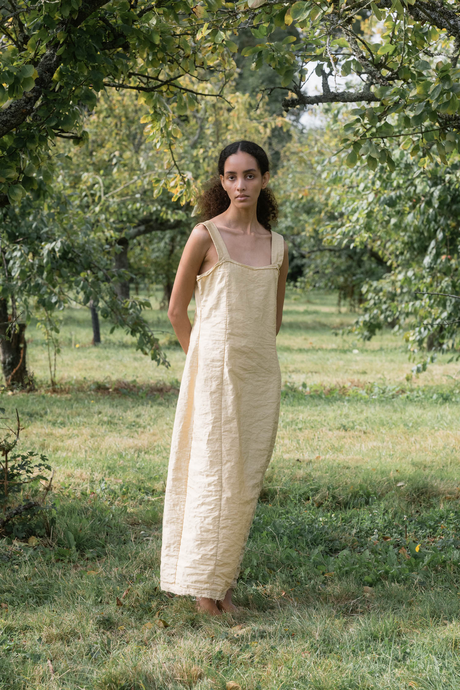 sale wide strap dress cotton belice image 0