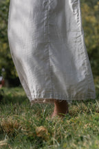 wide strap dress silk cotton satin image 2