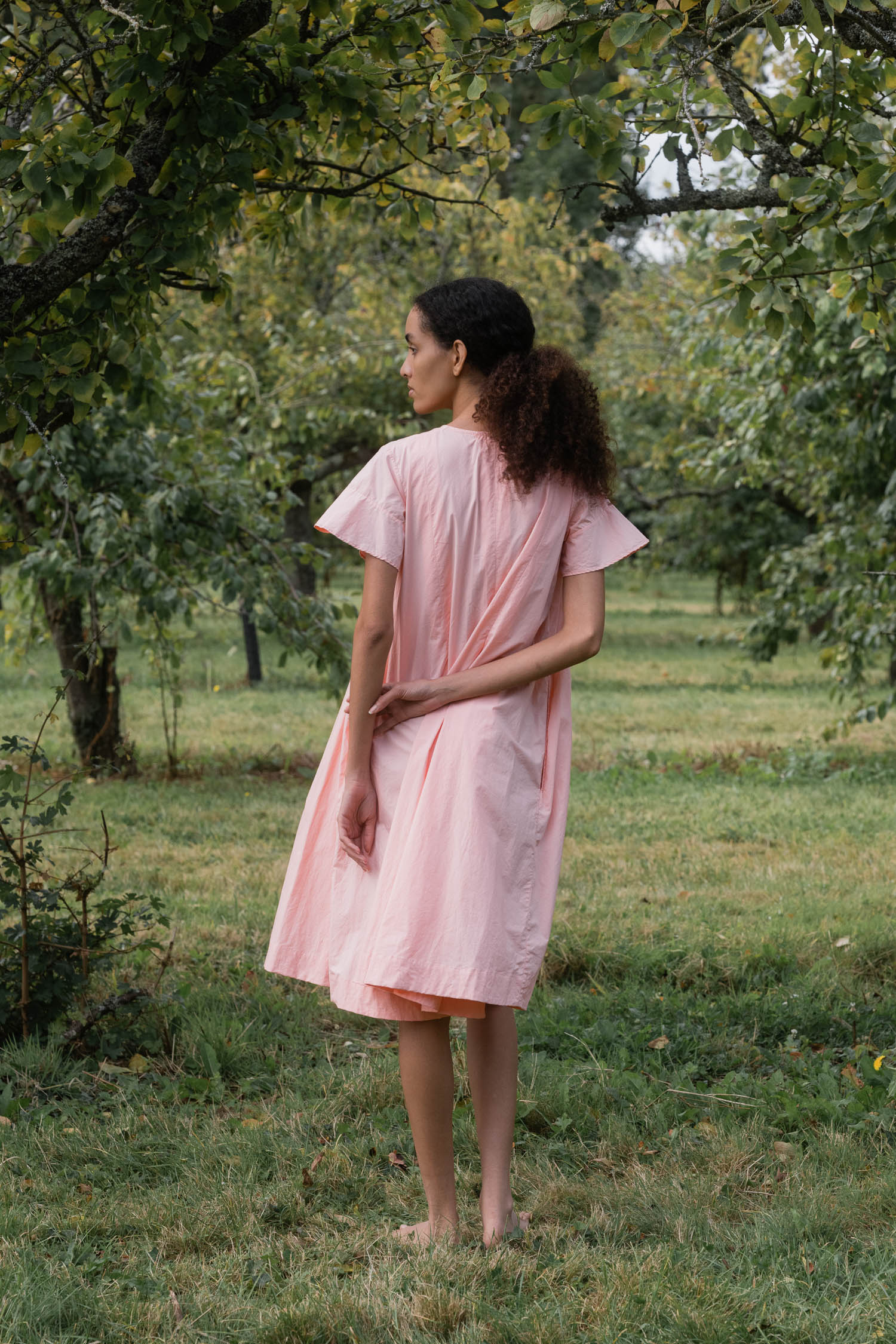 sale dolls dress cotton poplin image 2