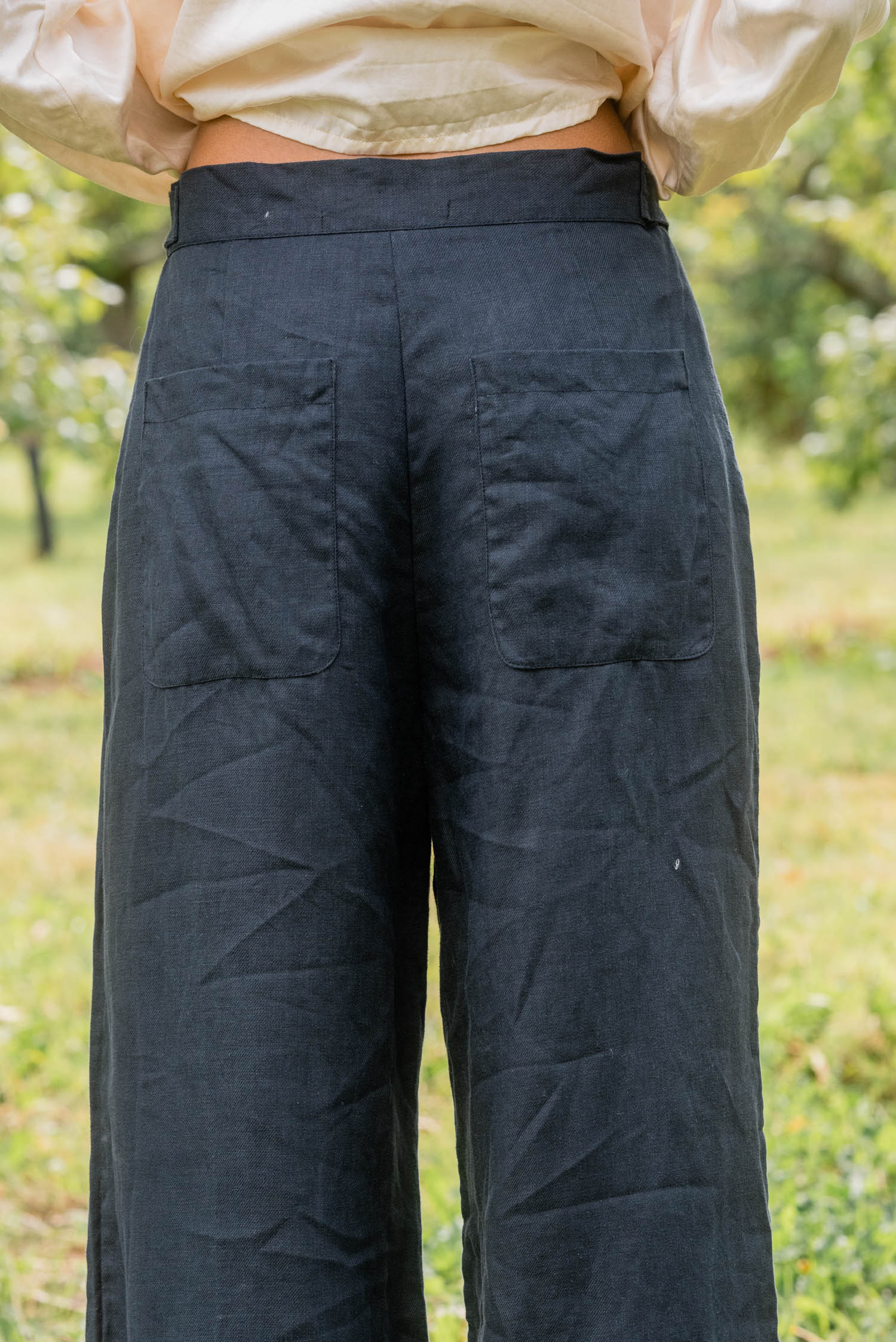 sale hem pants linen twill image 6