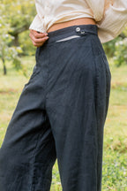sale hem pants linen twill image 1