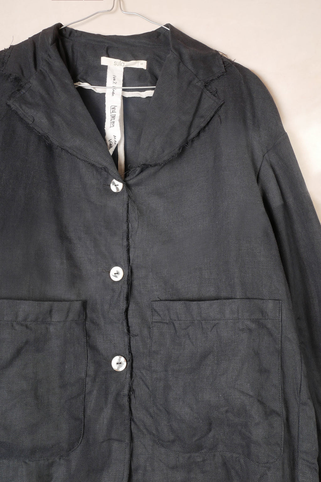 sale big stan jacket linen image 2