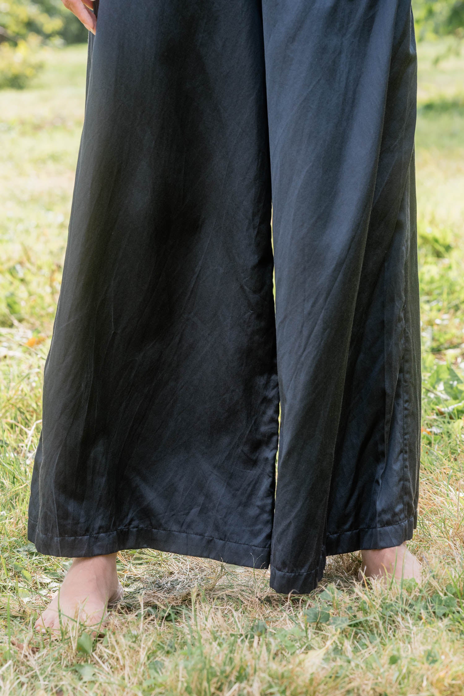 sale mud pants silk cotton satin image 5
