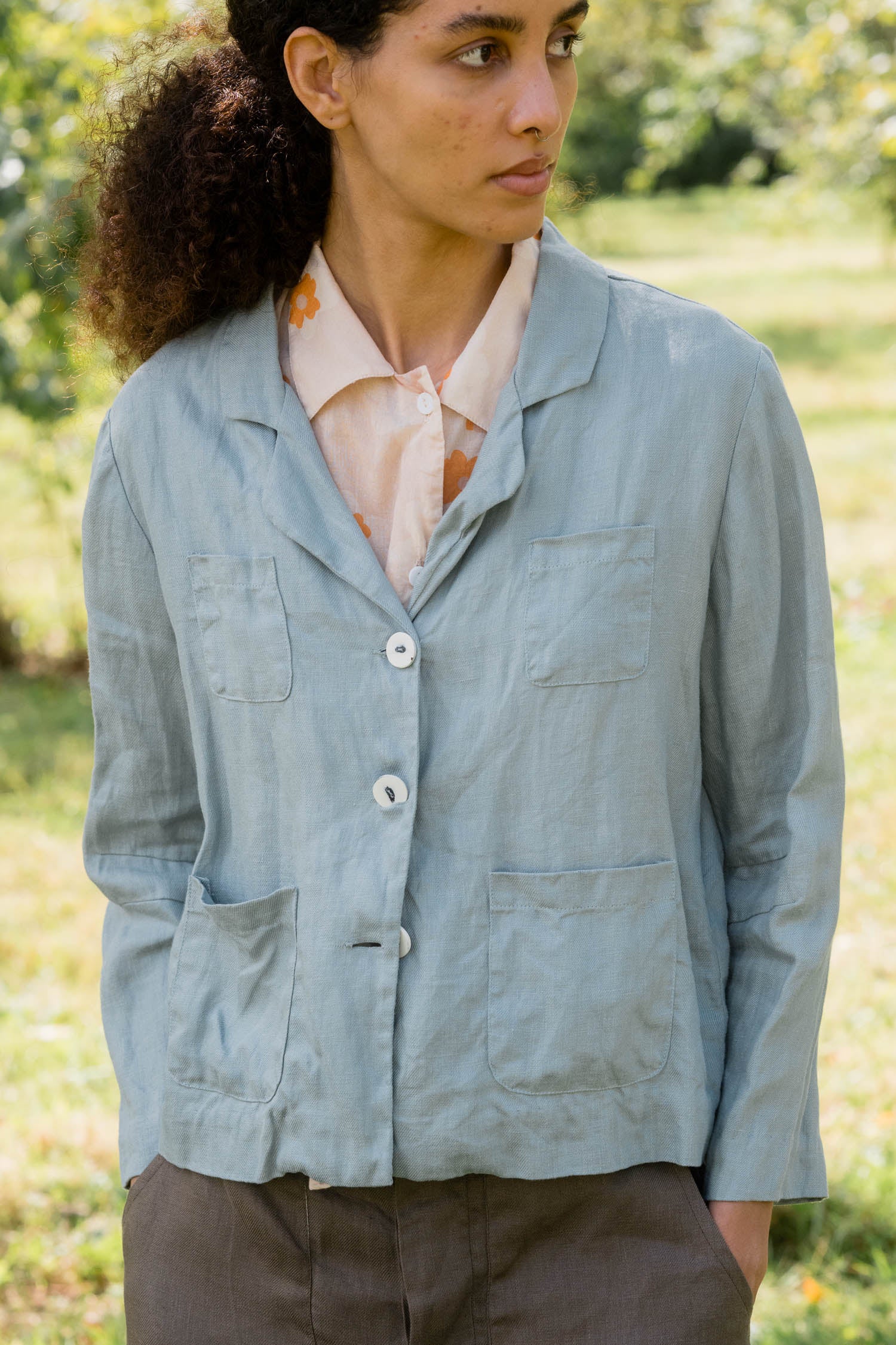 sale stanley jacket linen twill image 6