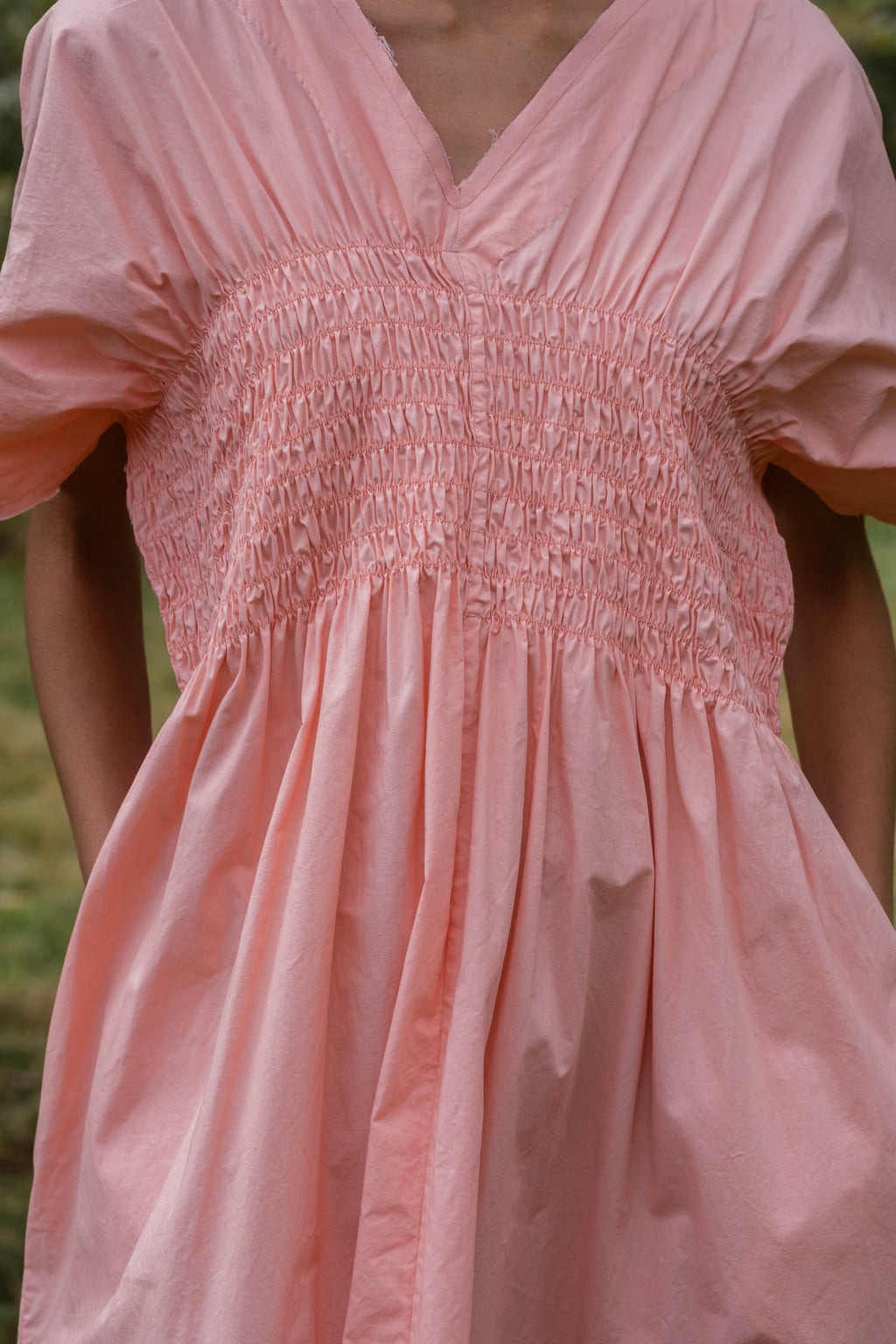 sale asymmetric moonbeam dress cotton poplin image 4