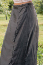 sale idle skirt long silk cotton satin image 6