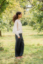 sale hem pants linen twill image 4