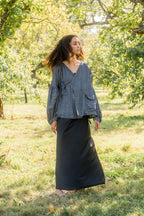 sale cloudy day jacket linen denim image 6