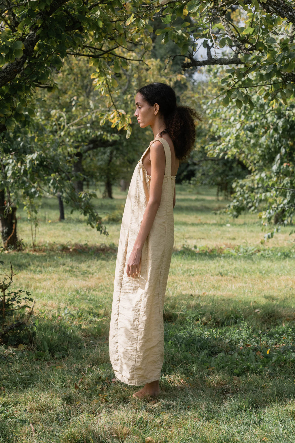 sale wide strap dress cotton belice image 3