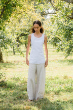 sale apron blouse cotton poplin image 1