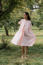 sale dolls dress cotton tiny check image 2