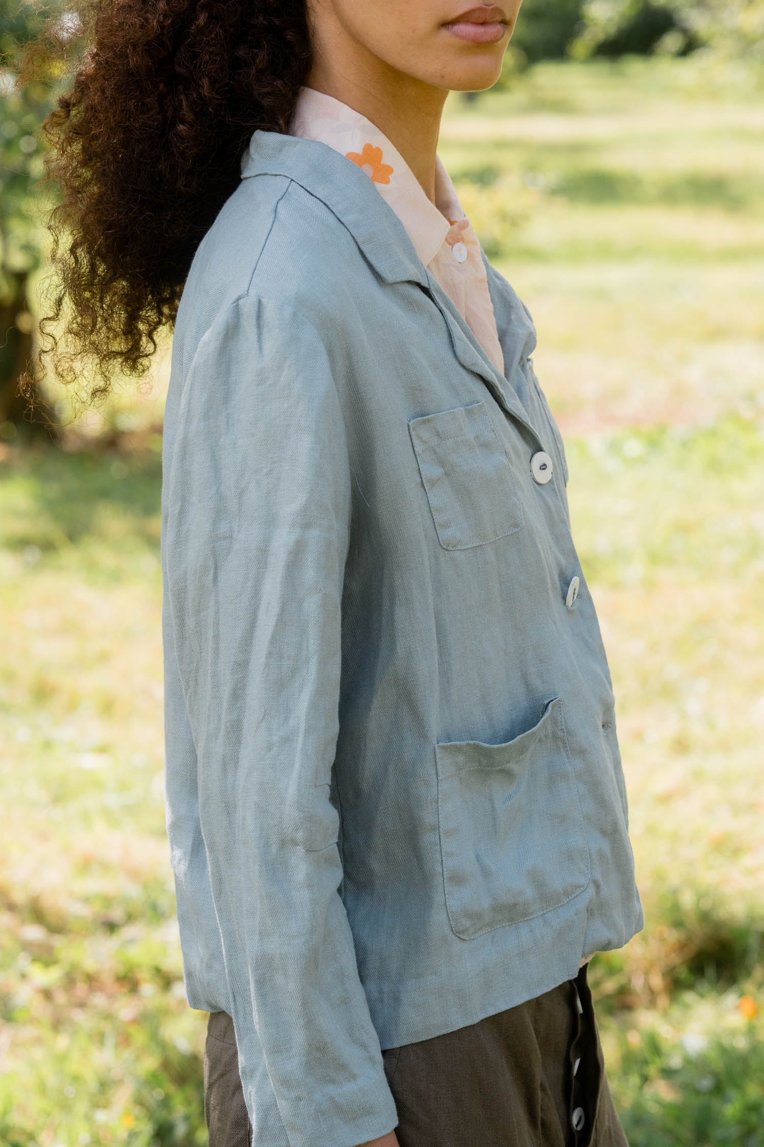sale stanley jacket linen twill image 4