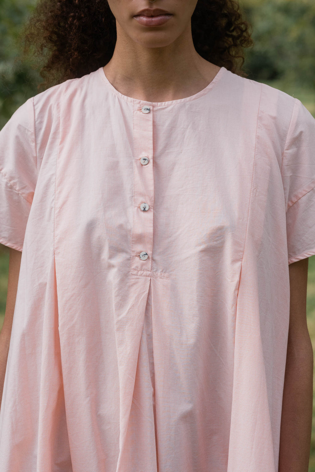 sale dolls dress cotton tiny check image 4