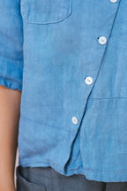 clean patch shirt linen