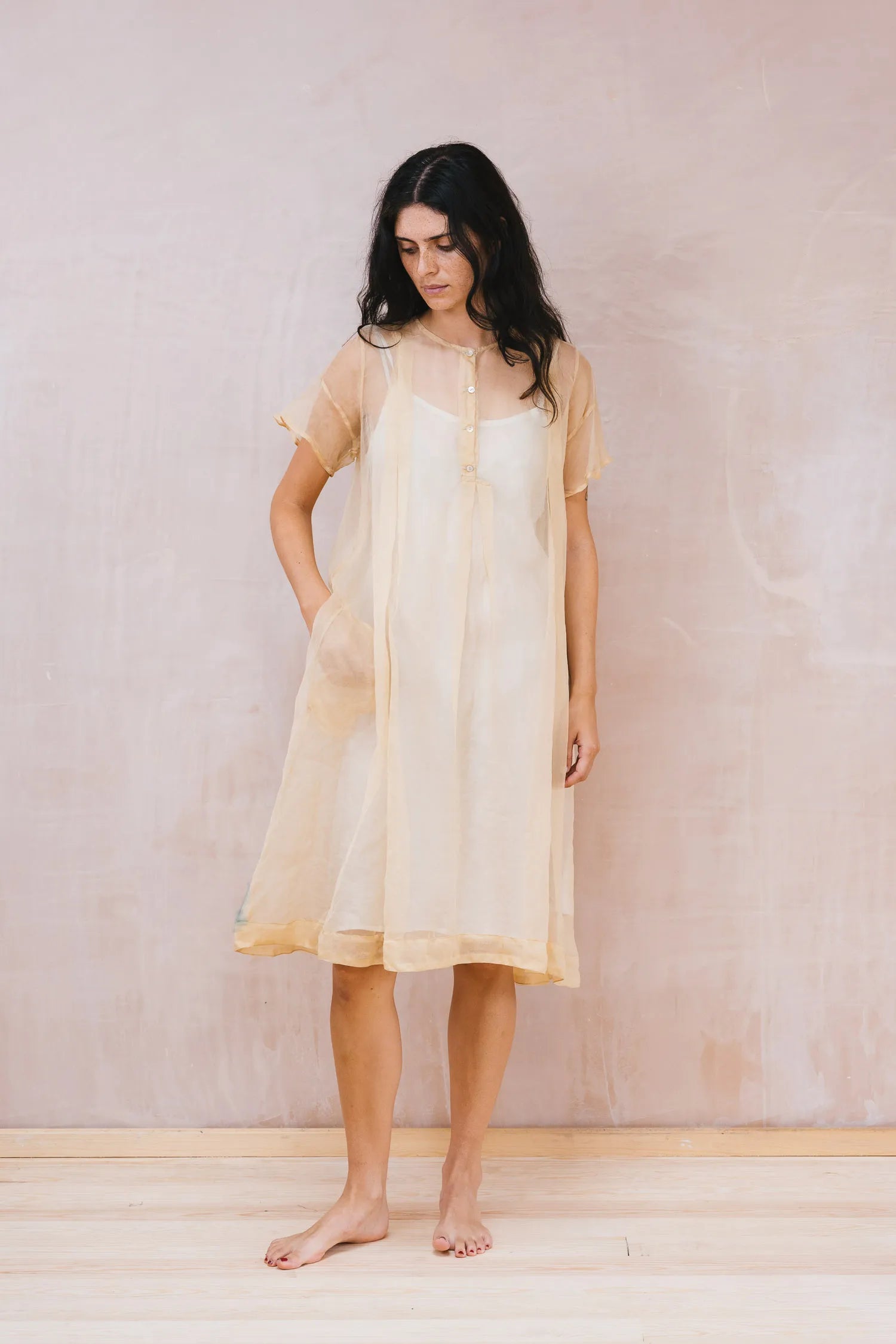 dolls dress organza