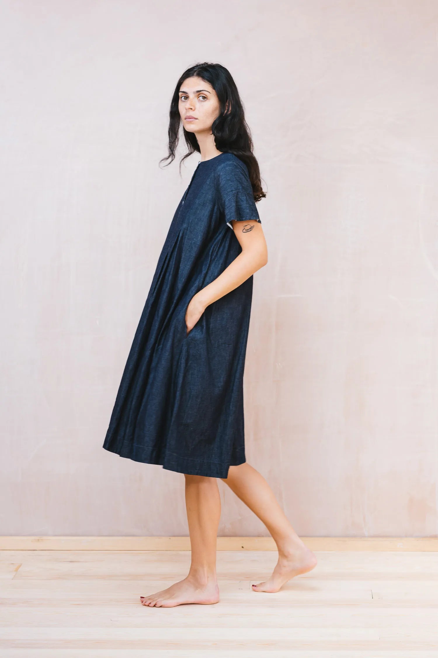 dolls dress denim