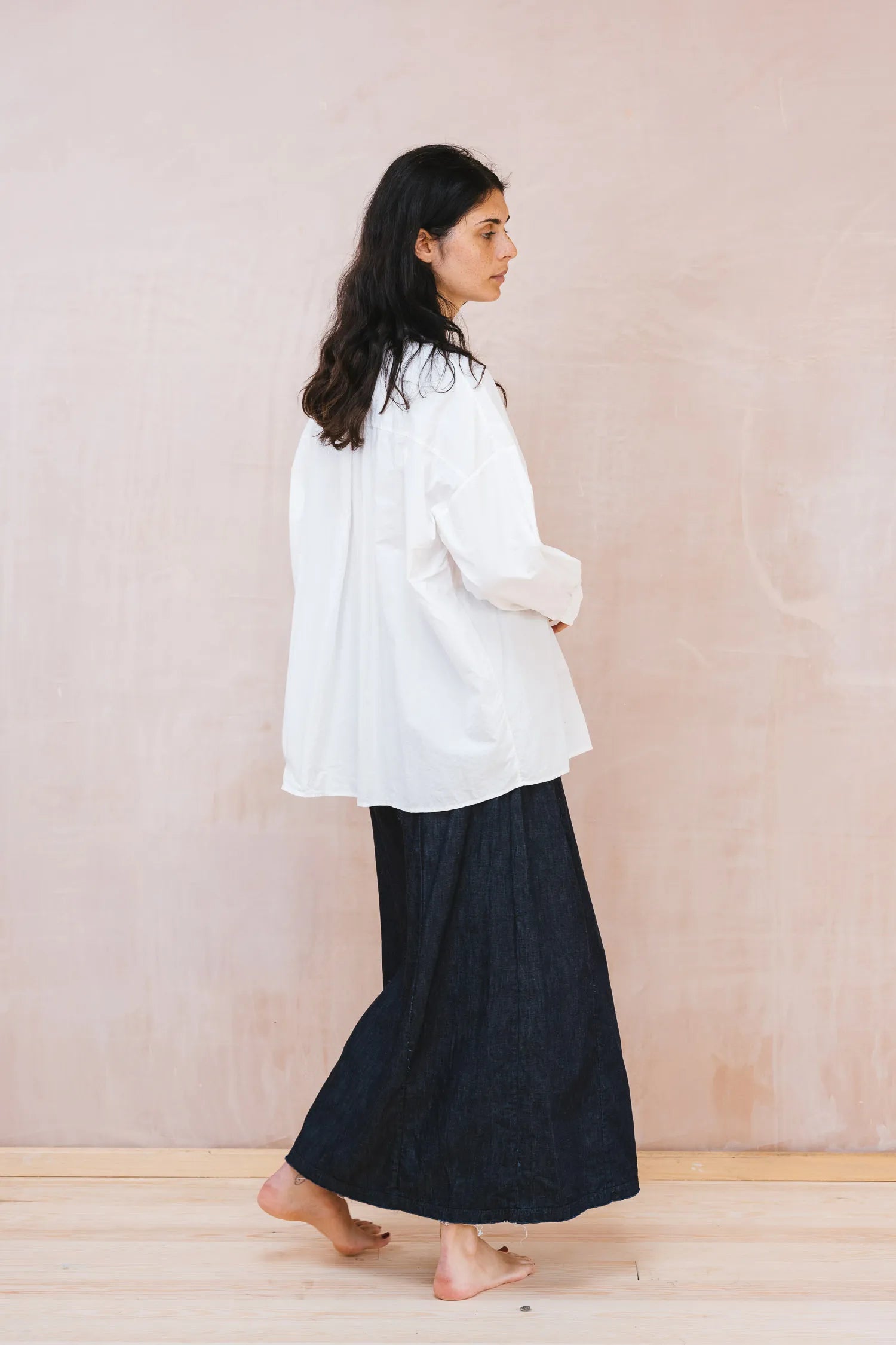 flowers button thru shirt kilberry cotton