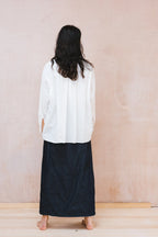 flowers button thru shirt kilberry cotton