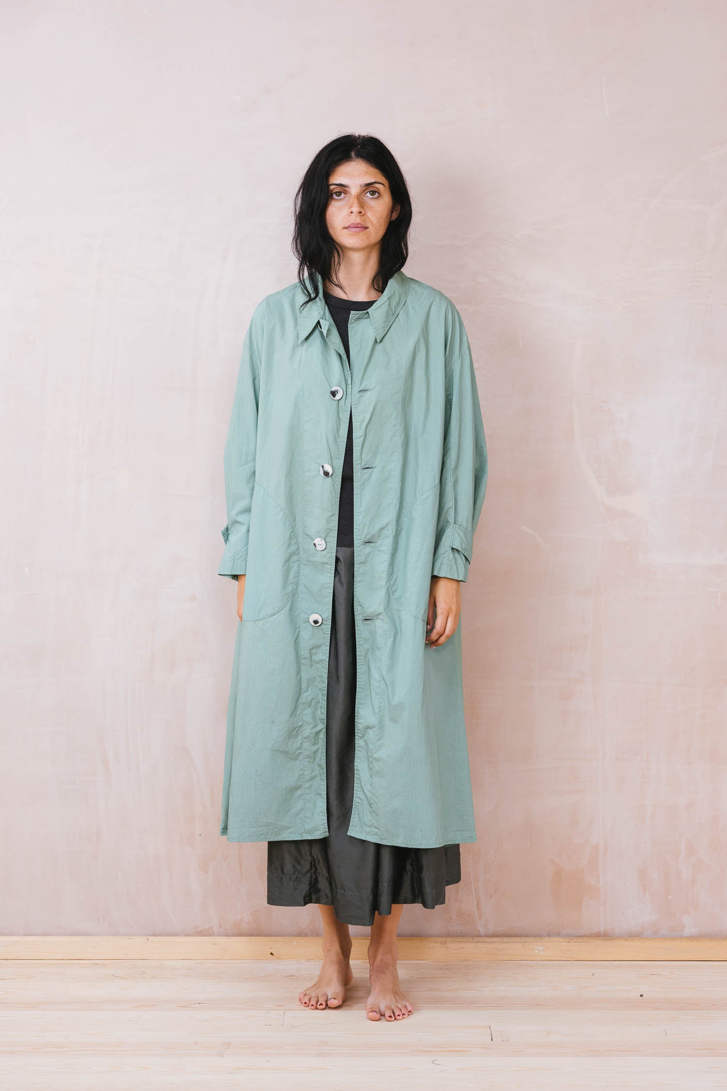 palace coat cotton poplin
