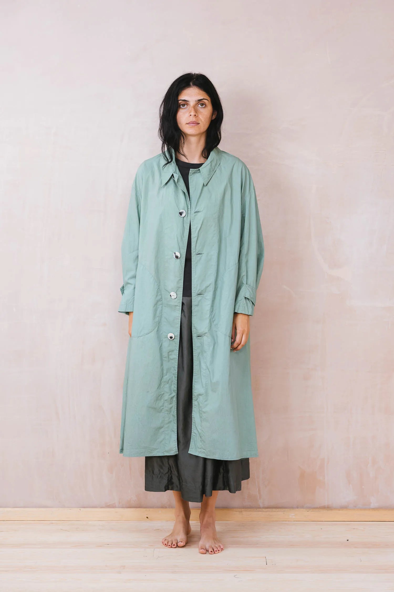 palace coat cotton poplin