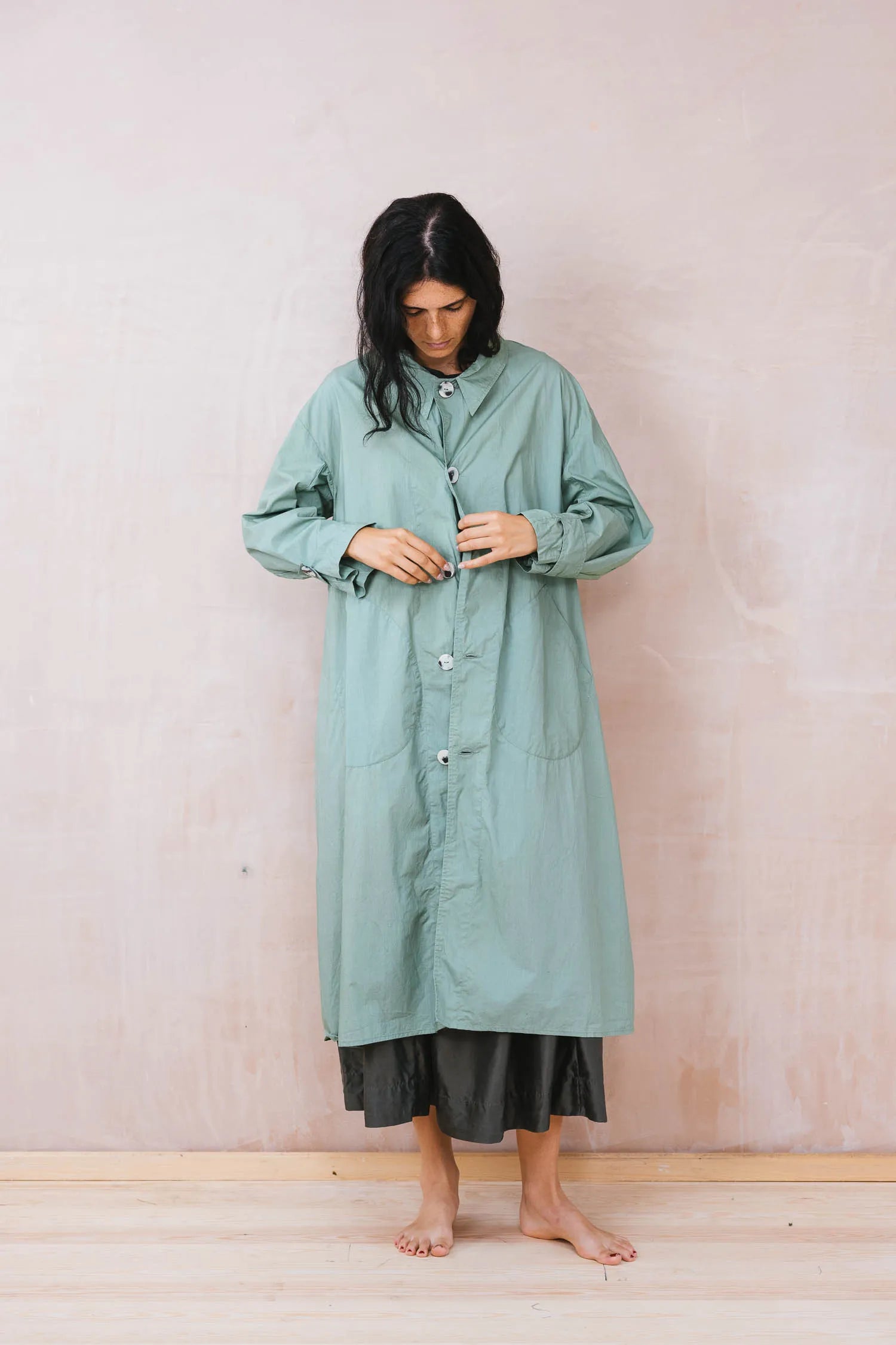 palace coat cotton poplin