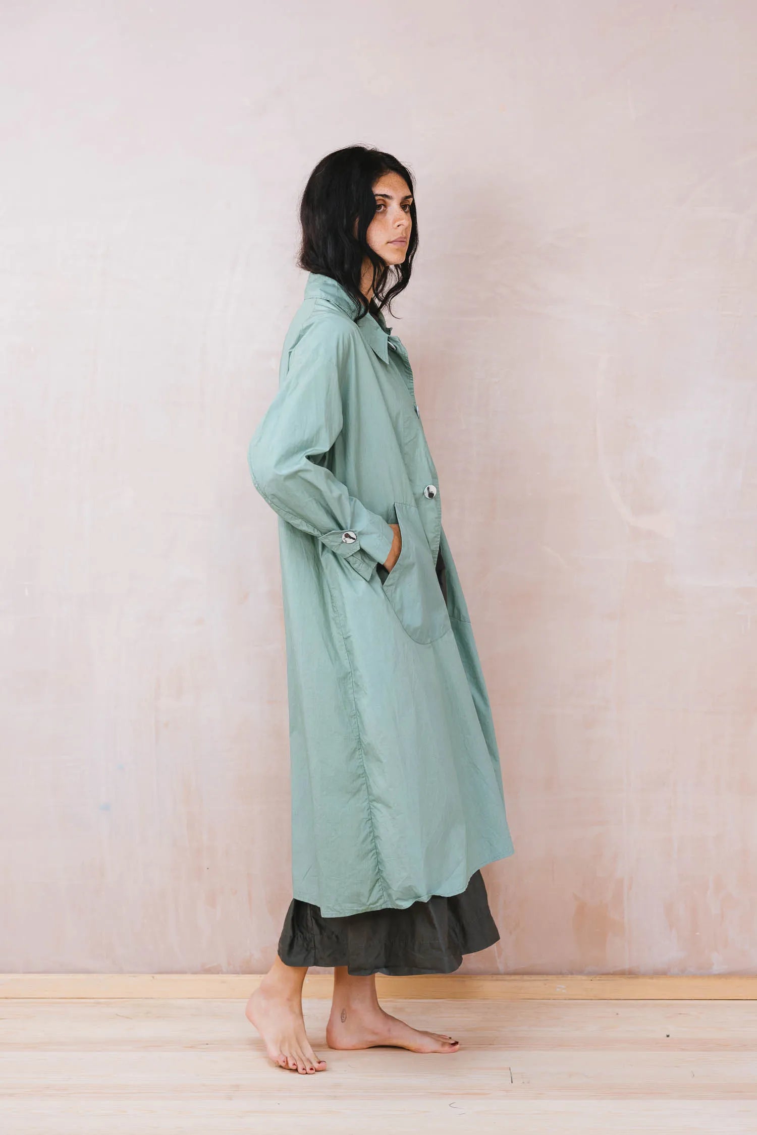 palace coat cotton poplin