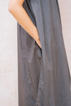 smock dress cotton poplin