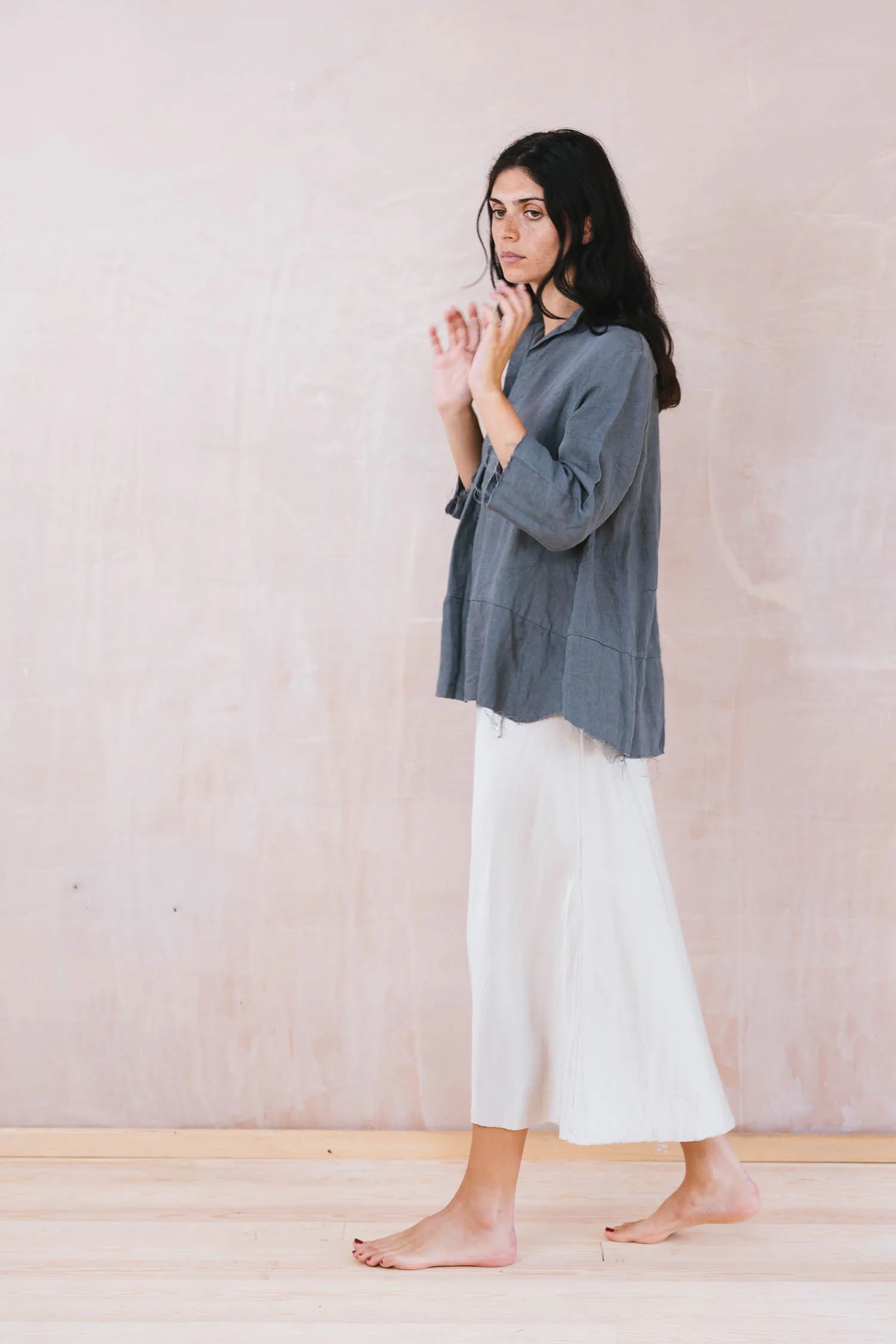 sunny shirt long linen