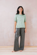 sweet blouse silk cotton satin