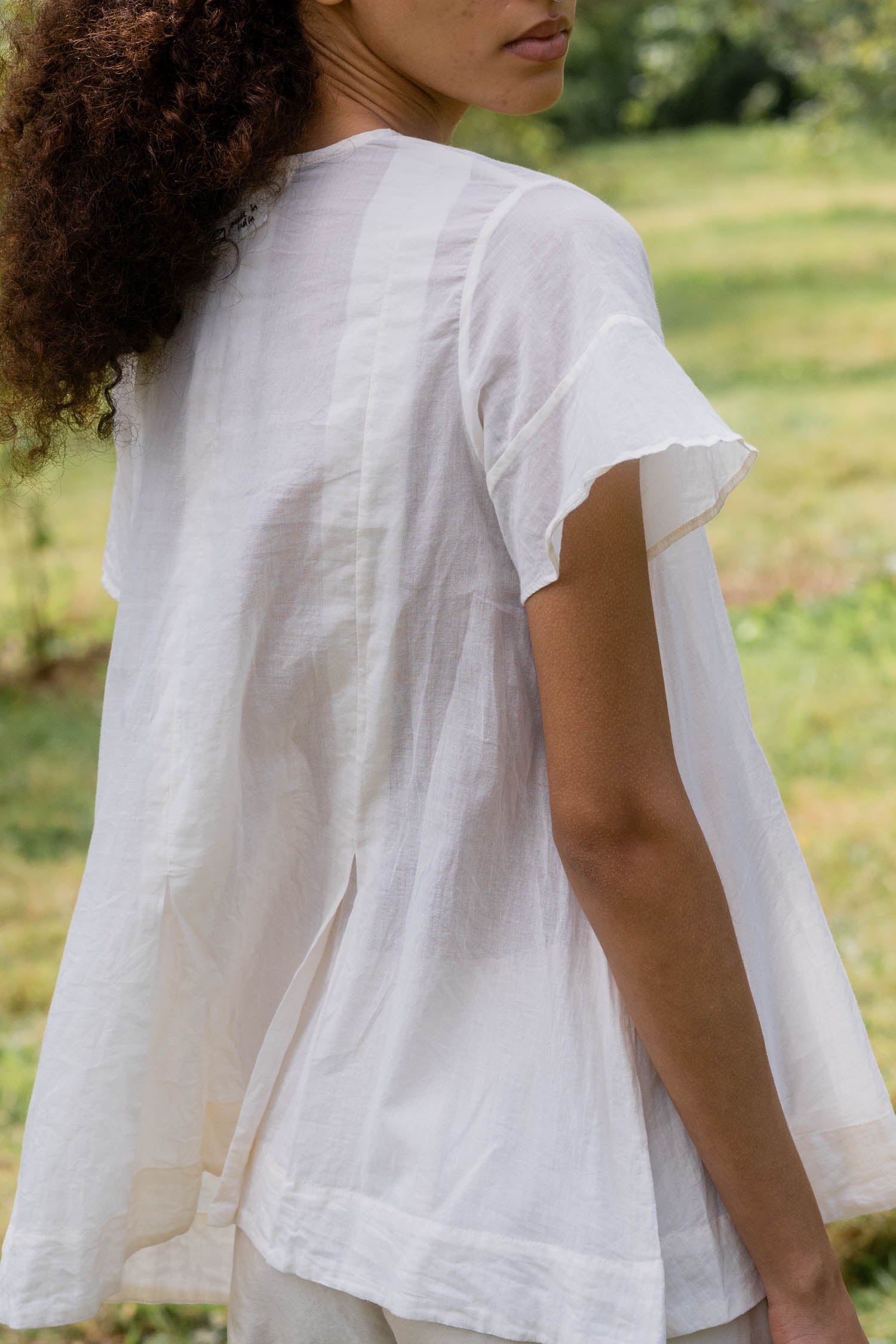 sale dolls blouse cotton voile image 5