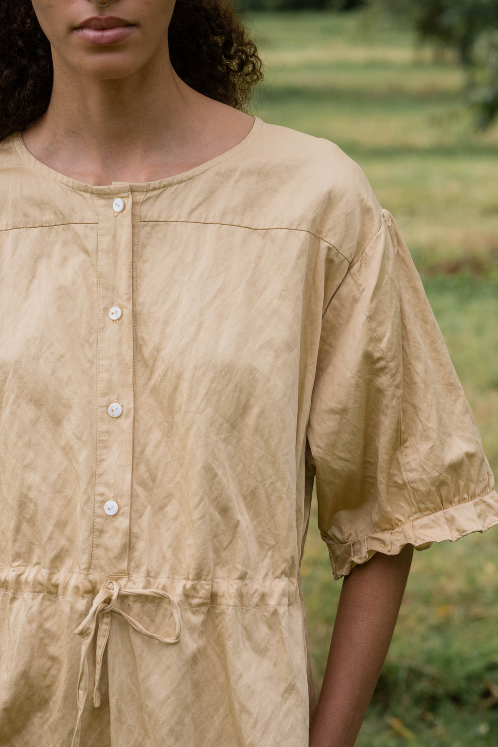 sale comfy yoke dress cotton belice image 3