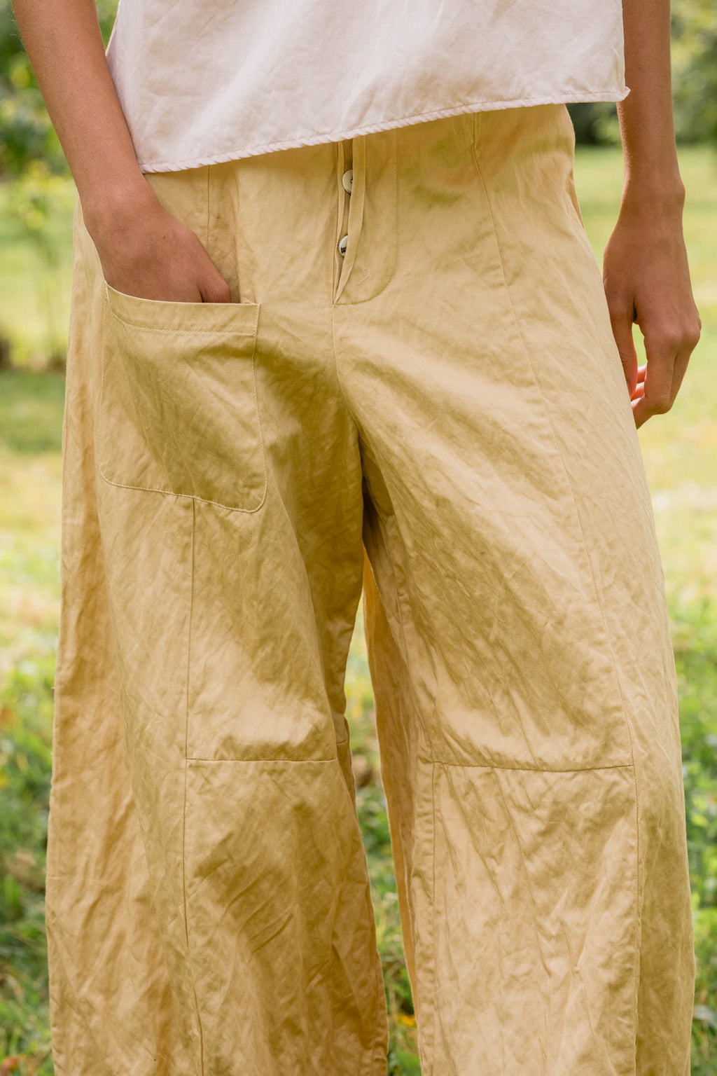 sale tailored line pants pants cotton belice image 5
