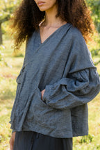 sale cloudy day jacket linen denim image 1