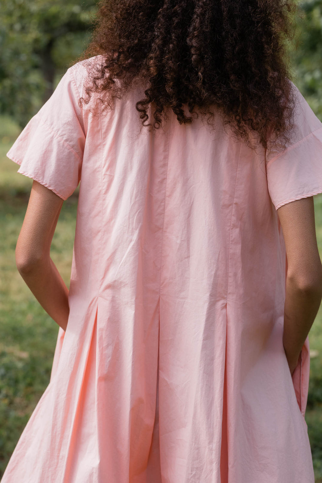 sale dolls dress cotton poplin image 5