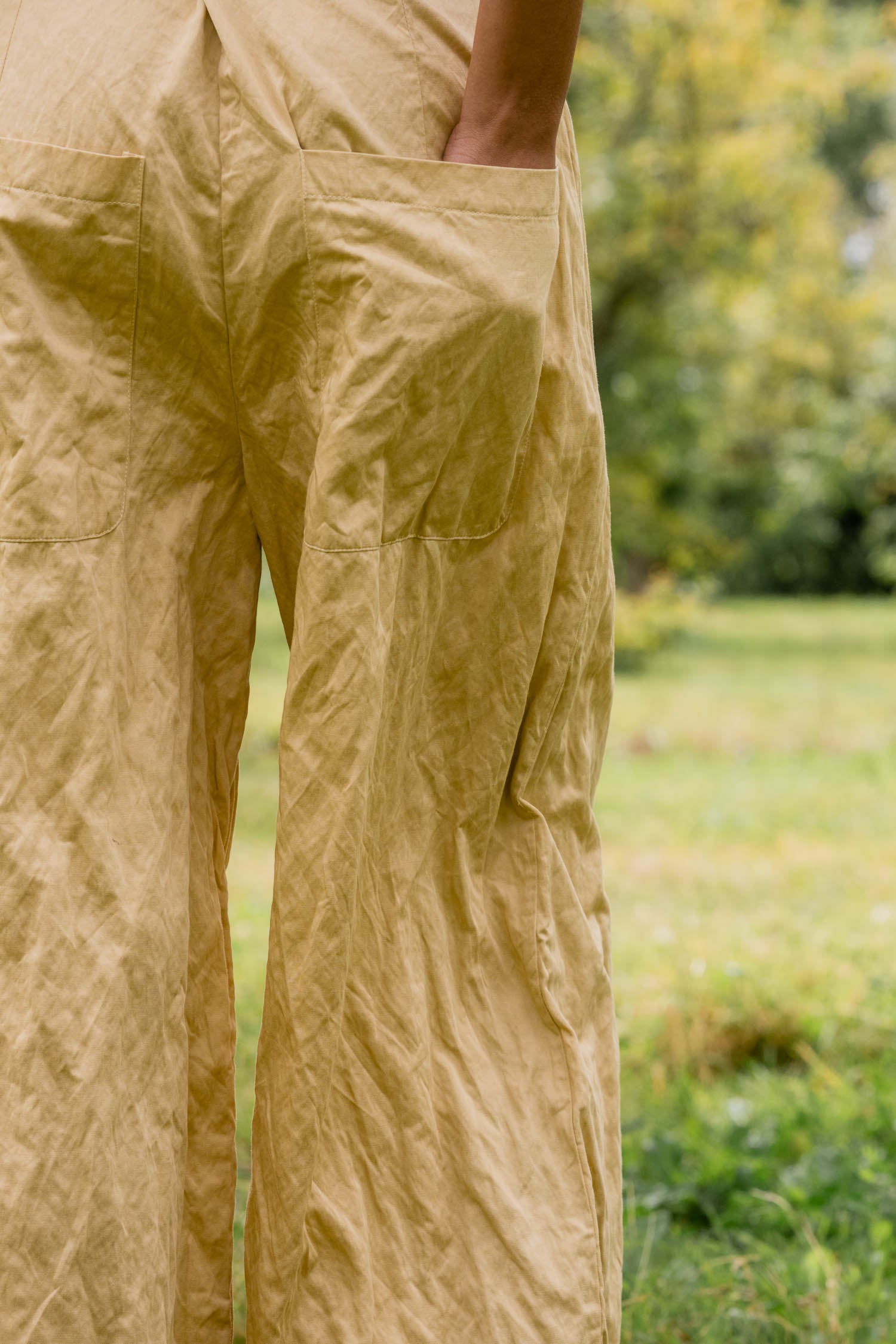 sale tailored line pants pants cotton belice image 4