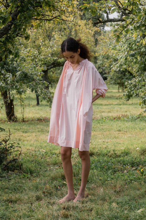 1028b gathered dress stripy turchi image 0