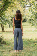 sale hem pants linen denim image 4
