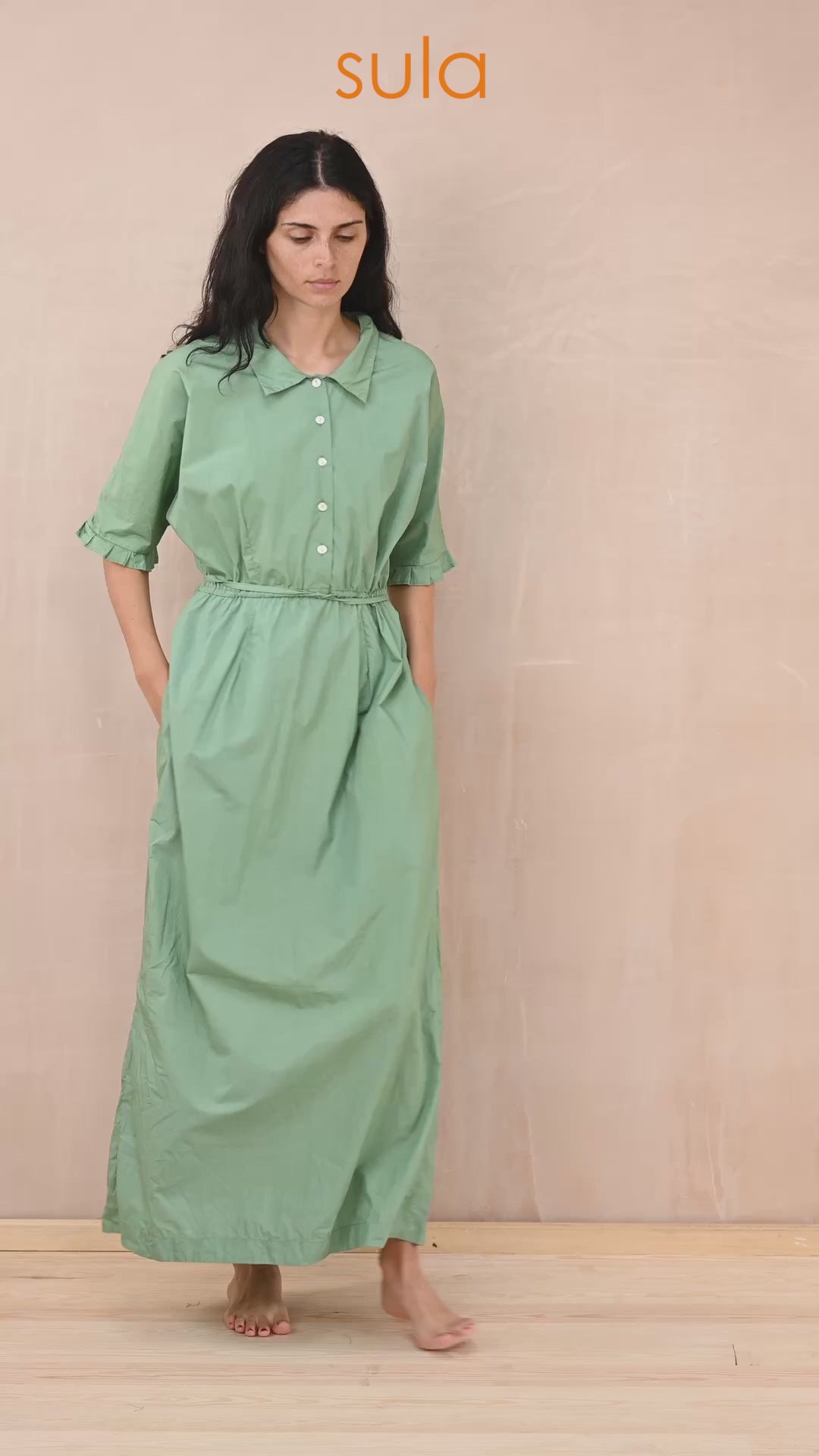 uniform dress cotton poplin