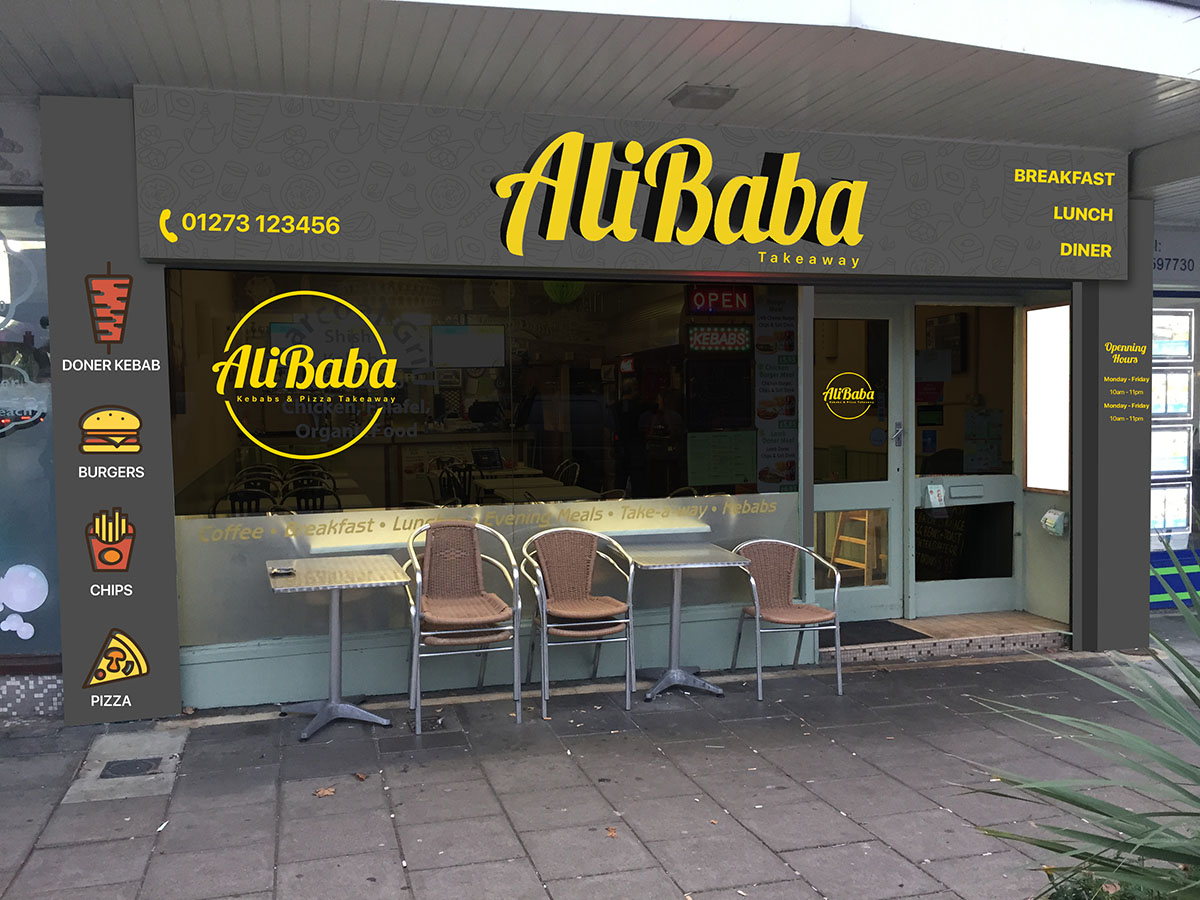 Ali Baba Takeaway - Southwick - After Photo