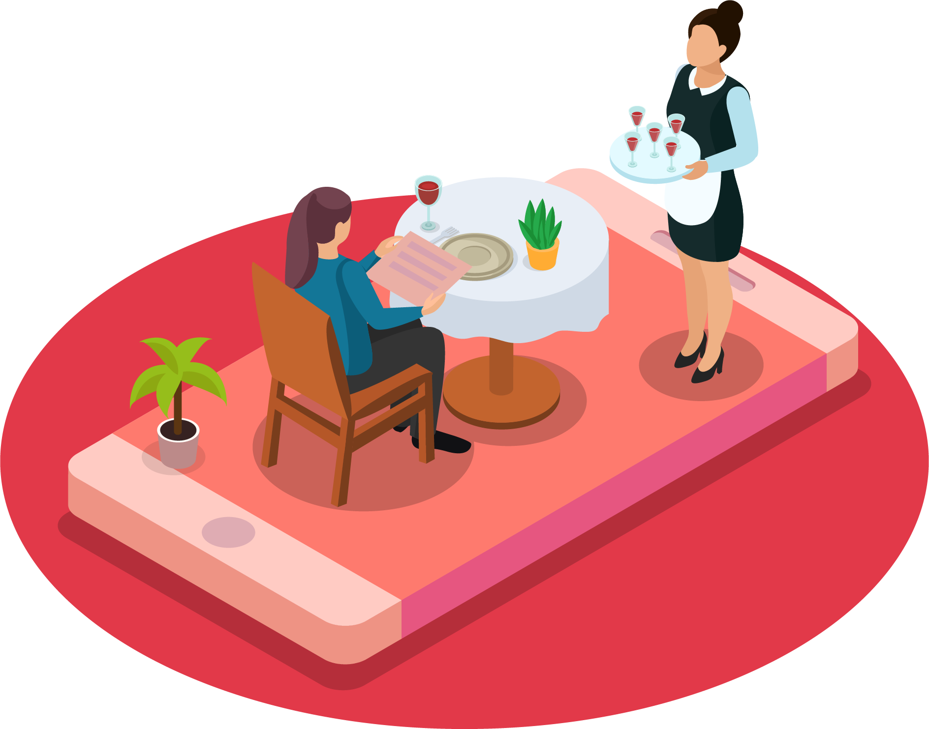 online table reservation